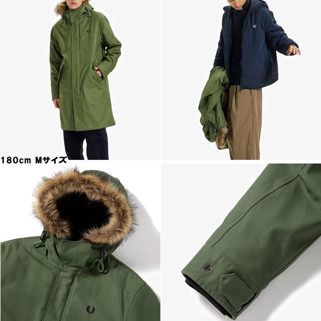 フレッドペリー メンズ フィッシュテールパーカー J4569 モッズコート モッズパーカー ミリタリー FREDPERRY | FRED PERRY | 02