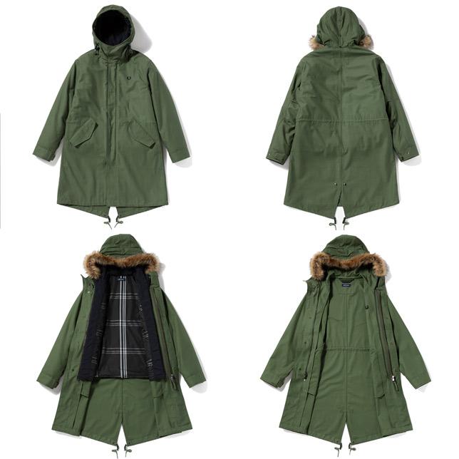 フレッドペリー メンズ フィッシュテールパーカー J4569 モッズコート モッズパーカー ミリタリー FREDPERRY | FRED PERRY | 03