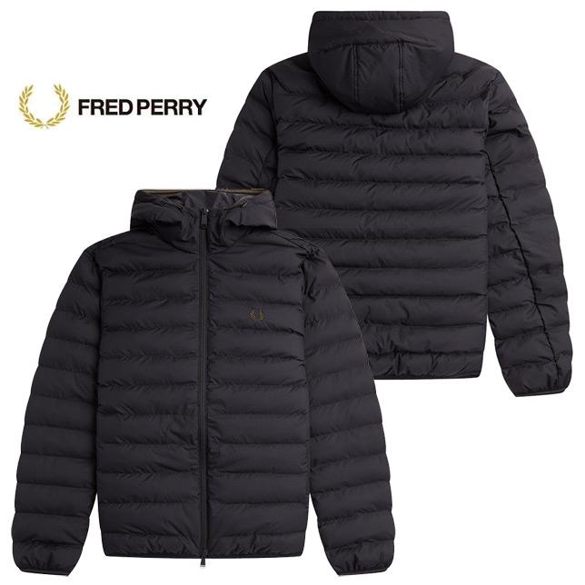 フレッドペリー フーデッド インシュレイテッド ジャケット J4565 中綿パーカージャケット FREDPERRY Hooded Insulated Jacket | FRED PERRY
