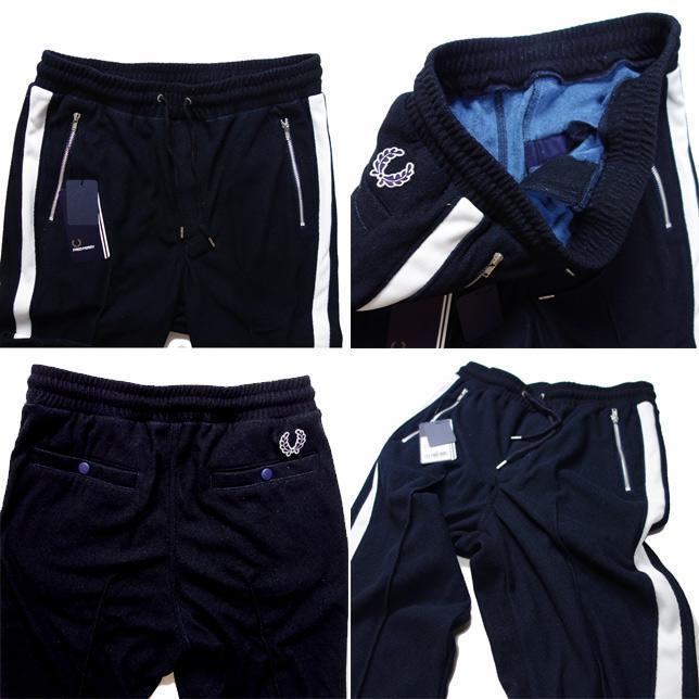 FRED PERRY フレッドペリー クロップド リネンパンツ パイルジャージパンツ F4370 | FRED PERRY | 01