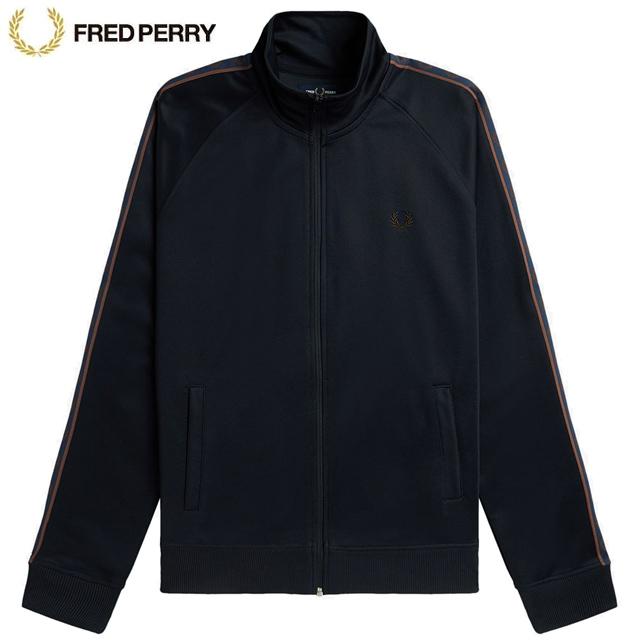 フレッドペリー コントラスト テープトラックジャケット FRED PERRY Contrast Tape Track Jacket ジャージ J5557 | FRED PERRY