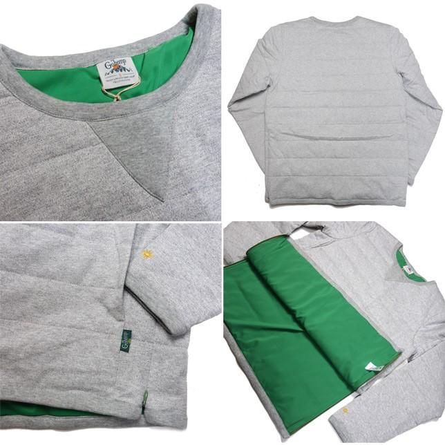 GOHEMP ゴーヘンプ ダウンジャージクルー プルオーバー ダウンスウェット トレーナー DOWN JERSEY CREW |  | 01