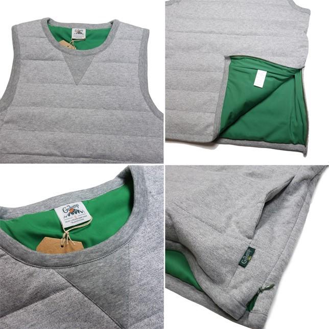 GOHEMP ゴーヘンプ ダウンジャージベスト プルオーバー ダウン スウエット ベスト DOWN JERSEY VEST |  | 01