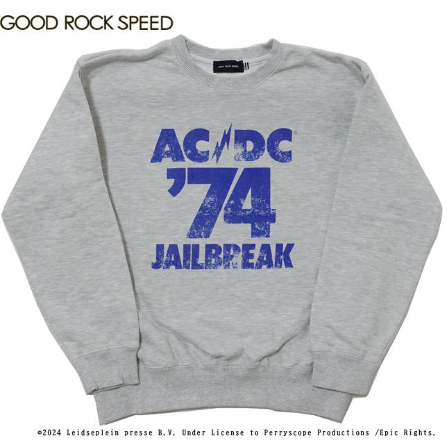 GOOD ROCK SPEED グッドロックスピード ロゴスウェット ACDC LOGO SWEAT ロック バンド ロゴプリント トレーナー | 
