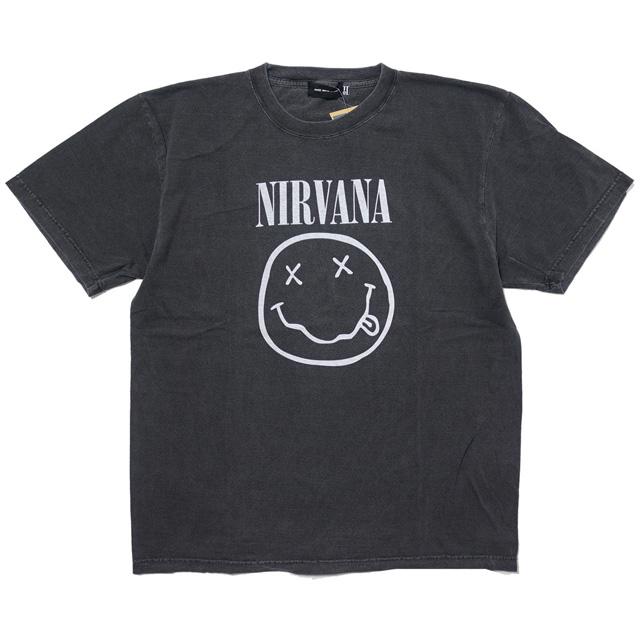GOOD ROCK SPEED グッドロックスピード プリントTシャツ 半袖 ニルヴァーナ NIRVANA プリントTシャツ TEE  スマイル SMILE |  | 01