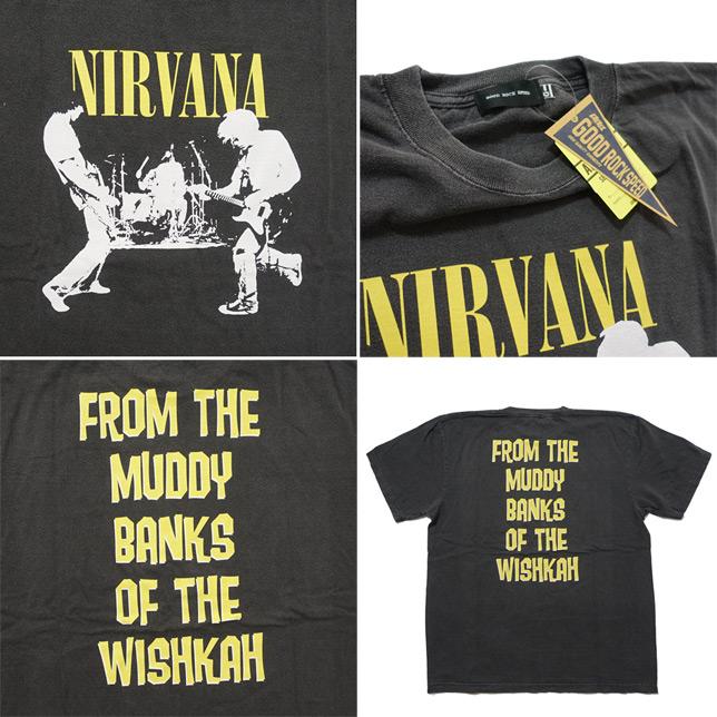 GOOD ROCK SPEED グッドロックスピード プリントTシャツ 半袖 ニルヴァーナ NIRVANA プリントTシャツ TEE バックロゴプリント |  | 02