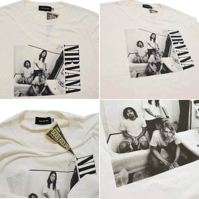 GOOD ROCK SPEED グッドロックスピード プリントTシャツ 半袖 ニルヴァーナ NIRVANA フォトTシャツ PHOTO TEE |  | 02