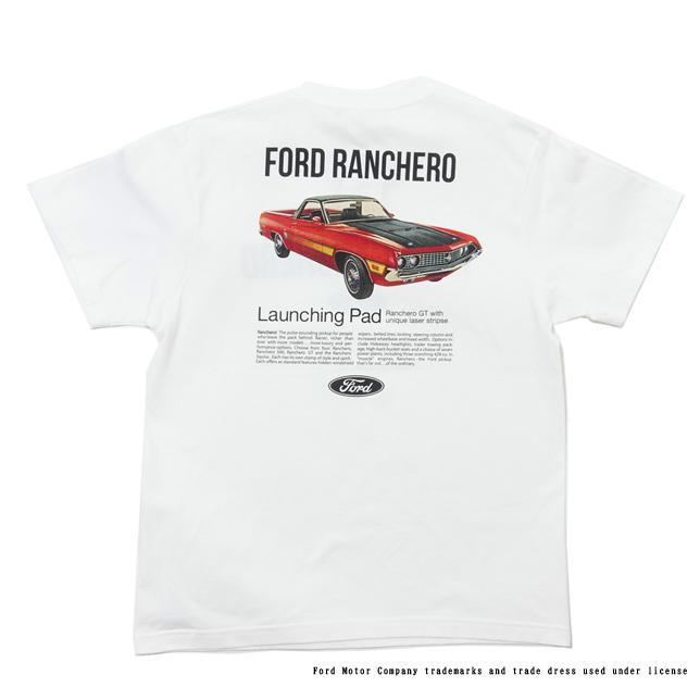 グッドロックスピード Tシャツ 半袖 フォード ランチェロ GOOD ROCK SPEED FORD RANCHERO T-SHIRT ホワイト 両面プリントTシャツ バックプリント |  | 02