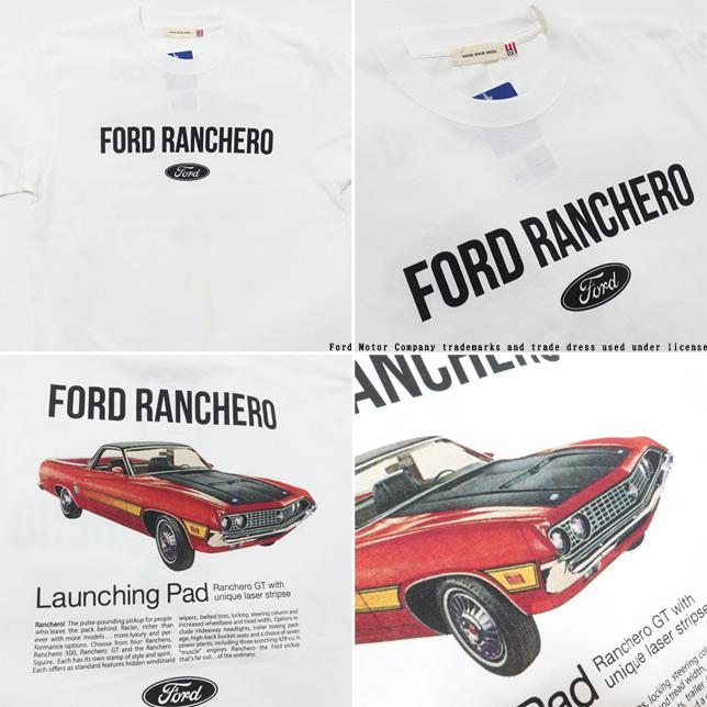 グッドロックスピード Tシャツ 半袖 フォード ランチェロ GOOD ROCK SPEED FORD RANCHERO T-SHIRT ホワイト 両面プリントTシャツ バックプリント |  | 03