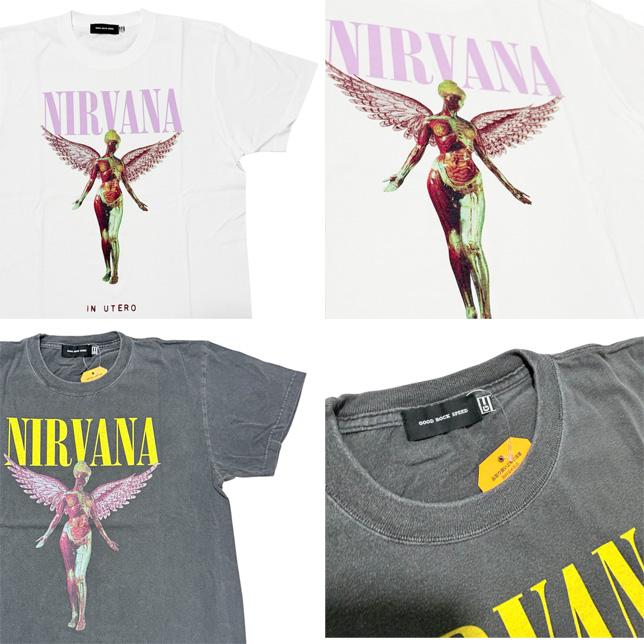 GOOD ROCK SPEED グッドロックスピード プリントTシャツ 半袖 ニルヴァーナ NIRVANA Tシャツ  IN UTERO T-SHIRT |  | 04