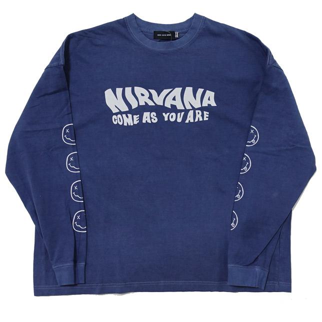 GOOD ROCK SPEED グッドロックスピード ロゴプリントTシャツ ロンT 長袖 NIRVANA ロゴプリントロングスリーブTシャツ |  | 01