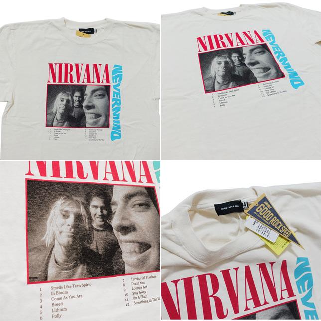 GOOD ROCK SPEED グッドロックスピード ロゴプリントTシャツ 半袖 ニルヴァーナ NIRVANA フォトTシャツ PHOTO TEE ネバーマインド NEVERMIND |  | 02
