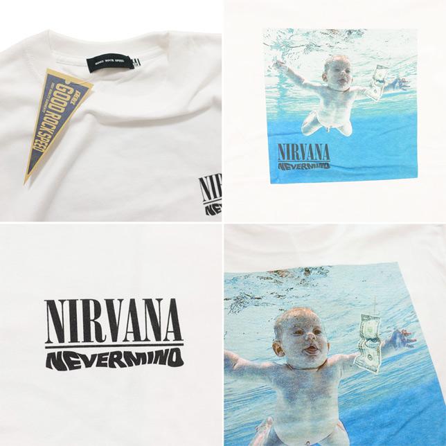 GOOD ROCK SPEED グッドロックスピード プリントTシャツ 半袖 ニルヴァーナ NIRVANA フォトTシャツ PHOTO TEE ネバーマインド NEVERMIND ベビー BABY |  | 04