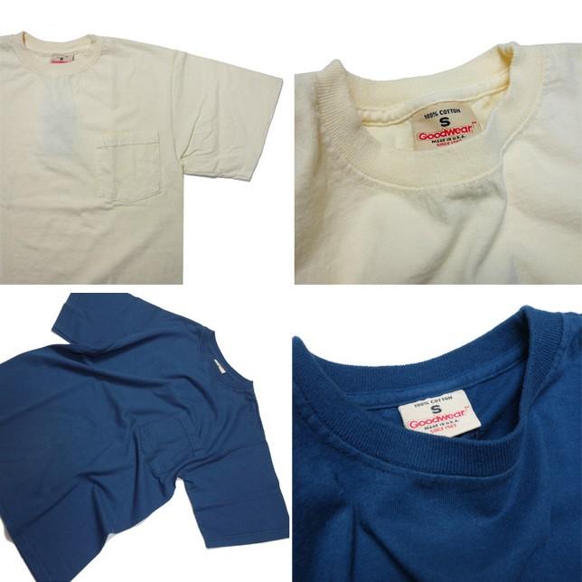 Goodwear グッドウェア クルーネック ポケットTシャツ USA製 レギュラーフィット 無地 ポケT メンズ | Goodwear | 02