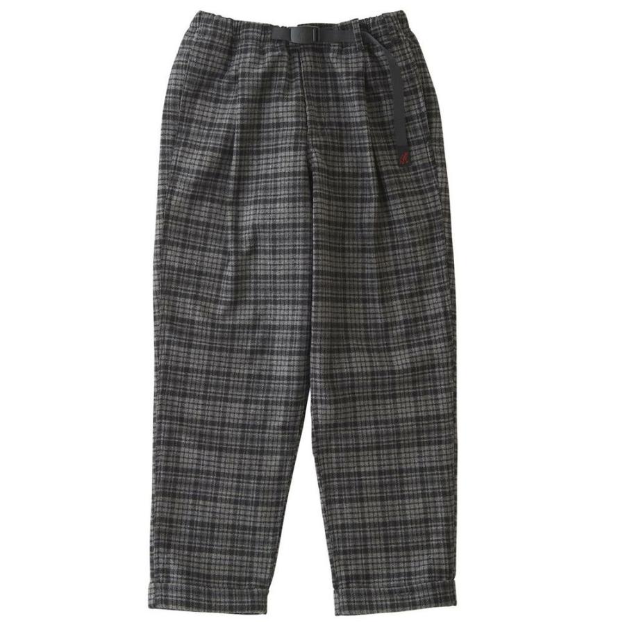 グラミチ GRAMICCI ウールブレンドタックテーパードパンツ GMP-21F057 WOOL BLEND TUCK TAPERED PANTS ウールチェックパンツ | GRAMICCI | 02