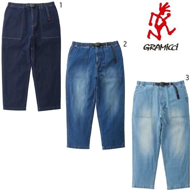 グラミチ ストレッチデニムルーズテーパードパンツ gramicci G3FU-P004 クロップド丈 | GRAMICCI