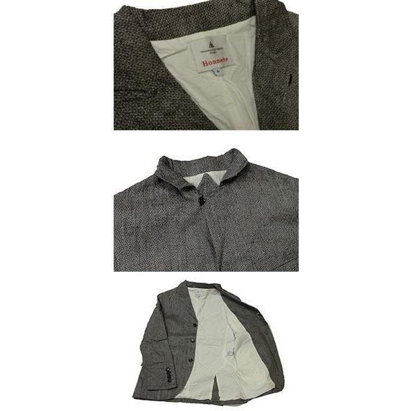 Honnete オネット  リネン  ウオッシュド テーラードジャケット 2カラー | Honnete | 02