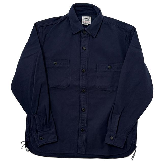 ヒューストン メンズ シャツ 無地 SOLID VIYELLA SHIRT ソリッドビエラシャツ 長袖 HOUSTON 41254 | HOUSTON | 09