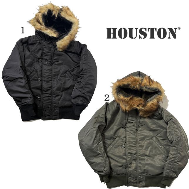 HOUSTON（ヒューストン） メンズ N-2B フライトジャケット フェイク
