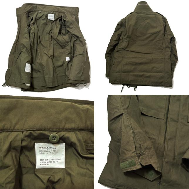 ヒューストン メンズ M-65 ジャケット ライナー付き HOUSTON 50815 M-65 JACKET with LINER | HOUSTON | 05