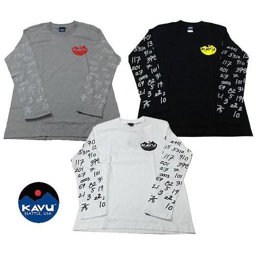 KAVU カブー  8760  ロングスリーブTシャツ 長袖 | KAVU
