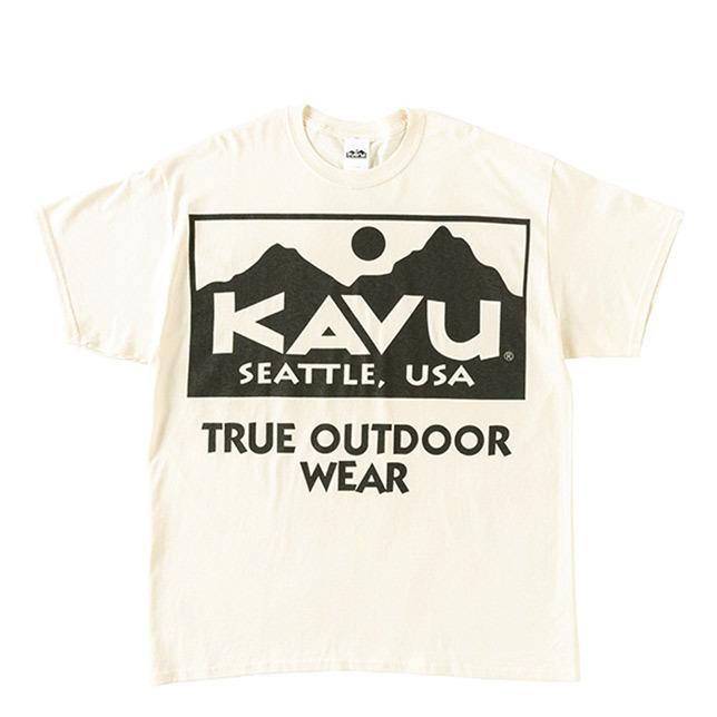 KAVU カブー メンズ ビッグロゴTシャツ BIGロゴ プリント XL | KAVU | 01