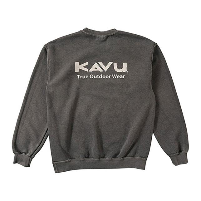 KAVU カブー メンズ トゥルーアウトドアウェアスウェット TOW プリントスウェット クルーネック バックプリント | KAVU | 02