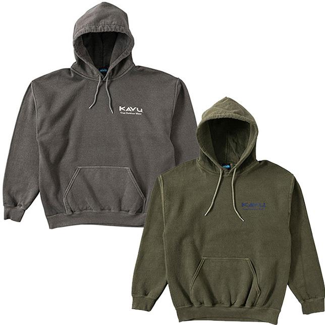 KAVU カブー メンズ トゥルーアウトドアウェアパーカー TOW プリントスウェット パーカー バックプリント | KAVU | 01