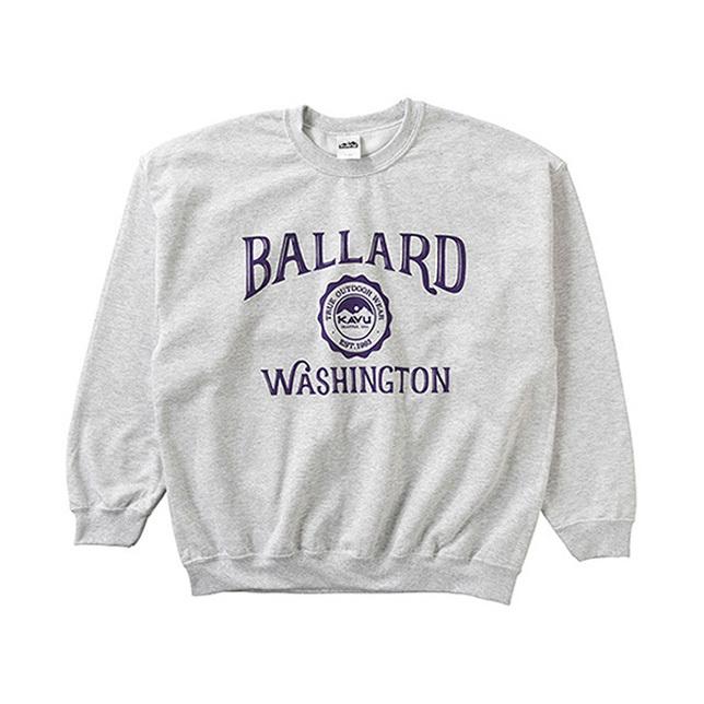 KAVU カブー メンズ カレッジスウェット プリントスウェット クルーネック | KAVU | 03