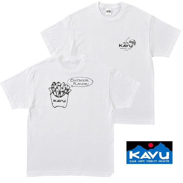 KAVU カブー メンズ ポテト ショートスリーブTシャツ プリント Tシャツ | KAVU
