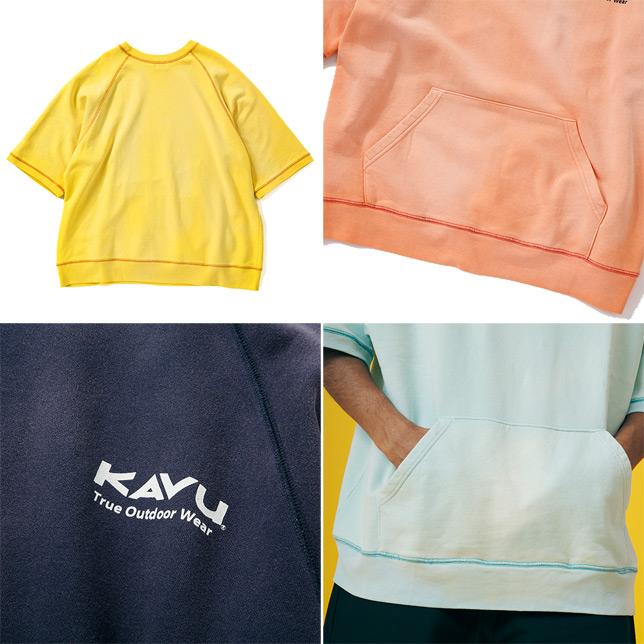 KAVU カブー メンズ ショートスリーブ スウェット  プリント 半袖 スウェット クルーネック | KAVU | 03