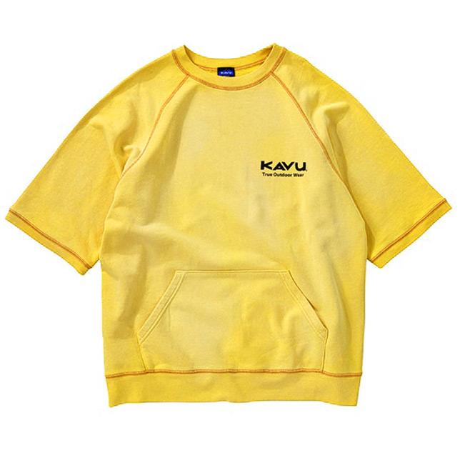 KAVU カブー メンズ ショートスリーブ スウェット  プリント 半袖 スウェット クルーネック | KAVU | 04