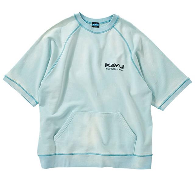 KAVU カブー メンズ ショートスリーブ スウェット  プリント 半袖 スウェット クルーネック | KAVU | 06