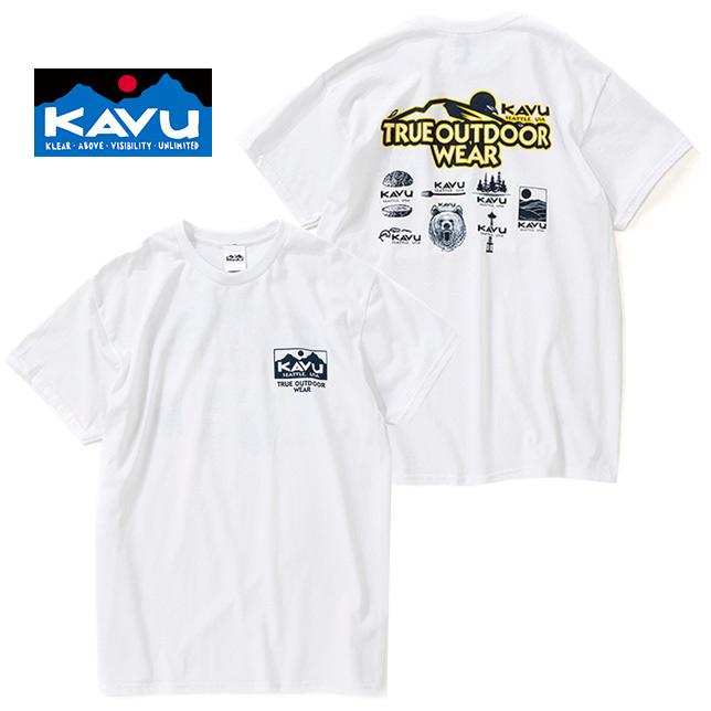 KAVU カブー イベント Tee メンズ Tシャツ プリント Tシャツ バックプリント | KAVU