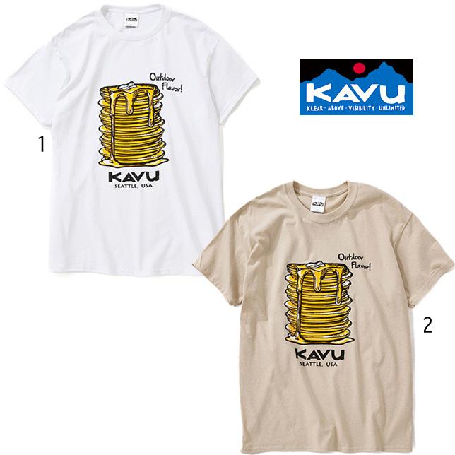 KAVU カブー メンズ パンケーキTシャツ プリントTシャツ | KAVU