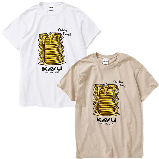 KAVU カブー メンズ パンケーキTシャツ プリントTシャツ | KAVU | 01
