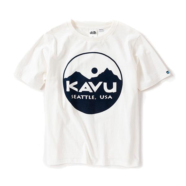 KAVU カブー メンズ サークルロゴTシャツ プリントTシャツ | KAVU | 03