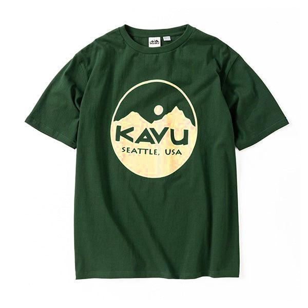 KAVU カブー メンズ サークルロゴTシャツ プリントTシャツ | KAVU | 05