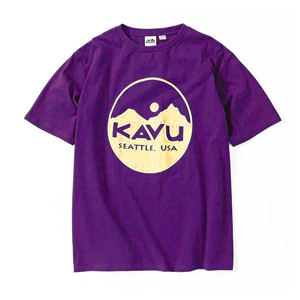 KAVU カブー メンズ サークルロゴTシャツ プリントTシャツ | KAVU | 06