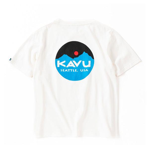 KAVU カブー メンズ マウンテンロゴTシャツ プリントTシャツ バックプリント | KAVU | 01