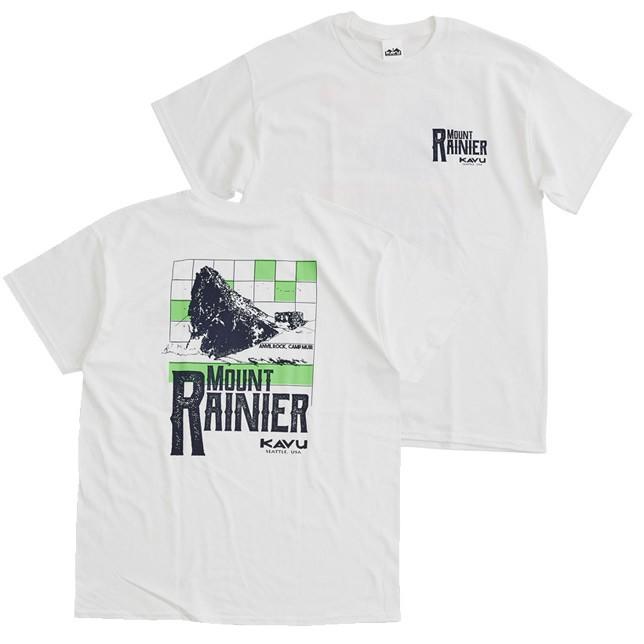 KAVU カブー メンズ レイニア02Tee Tシャツ プリントTシャツ バックプリント | KAVU | 01