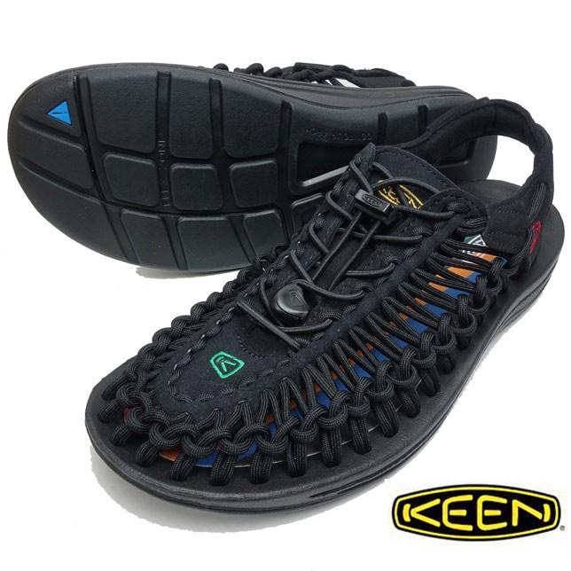 誠実 Keen人気のuneek Keen スポーツサンダル アウトドアサンダル マルチブラック メンズ サンダル ユニーク Uneek キーン サンダル Dagl Tg