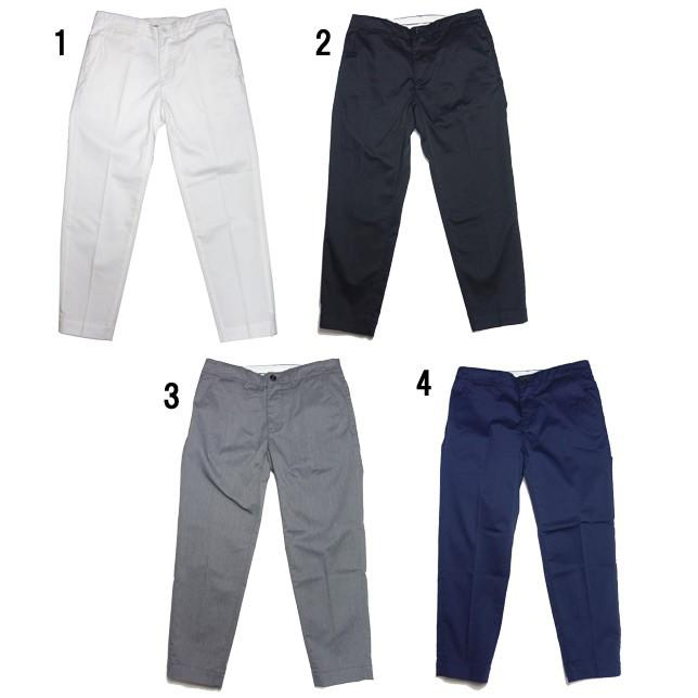 KIFFE キッフェ M-41 チノ テーパード 9分丈 パンツ クロップドパンツ アンクルパンツ 無地 メンズ | 