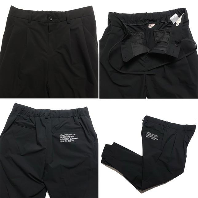 KIFFE キッフェ セミルーズパンツ ストレッチ イージーパンツ ミリタリーパンツ ポケットロゴ メンズ |  | 01