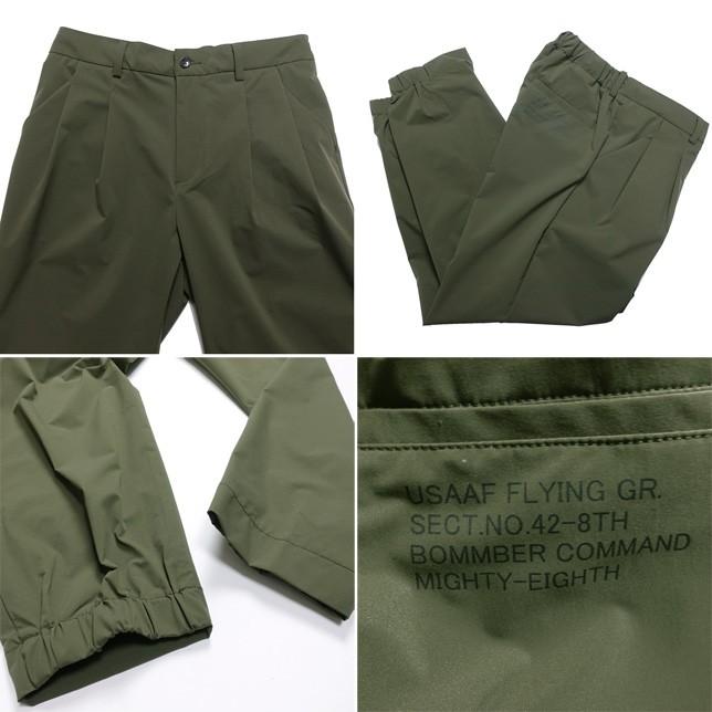 KIFFE キッフェ セミルーズパンツ ストレッチ イージーパンツ ミリタリーパンツ ポケットロゴ メンズ |  | 02