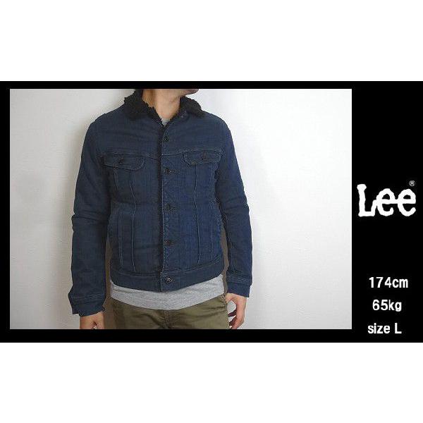 Lee JEGGERS  BOA JACKET ジェガー ボアジャケット Gジャン ストレッチ デニムジャケット | Lee | 01