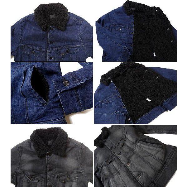 Lee JEGGERS  BOA JACKET ジェガー ボアジャケット Gジャン ストレッチ デニムジャケット | Lee | 02