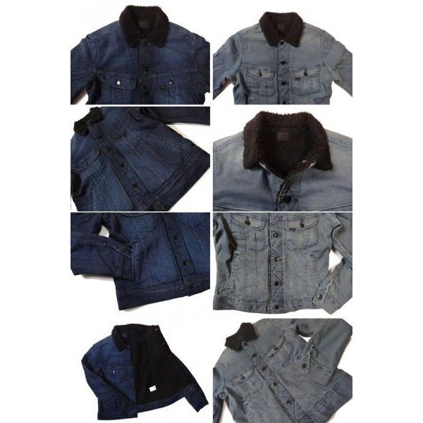 Lee JEGGERS  BOA JACKET ジェガー ボアジャケット Gジャン ストレッチ デニムジャケット | Lee | 01