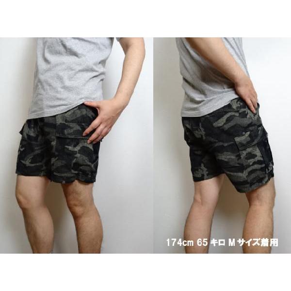 Lee AR ビッグフィットカーゴショーツ カモ  ショート パンツ メンズ 迷彩 LM4368 | Lee | 01