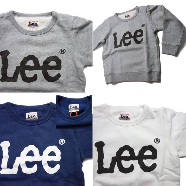 Lee ロゴプリント クルー スウェット キッズ  ジュニア クルーネック トレーナー LS7177 | Lee | 01